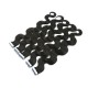 #1B NATURAL BLACK Tape-in Body Wave Hair Extensions 20pcs/qty 22"