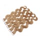 #12 LIGHT GOLDEN BROWN Tape-in Body Wave Hair Extensions 20pcs/qty 22"
