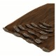 #4 CHOCOLATE BROWN Bugatti Clip-in Hair 120g Lengths 18"& 22" #4 CHOCOLATE BROWN Bugatti Clip-in Hair 120g Lengths 18"& 22"
