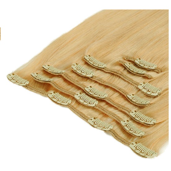#16 LIGHT HONEY BLONDE Bugatti Clip-in Hair 120g Length 18" & 22" #16 LIGHT HONEY BLONDE Bugatti Clip-in Hair 120g Length 18" & 22"