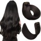 #1B NATURAL BLACK Bugatti Clip-in Hair Extensions 120g 18"/22" #1B NATURAL BLACK Bugatti Clip-in Hair Extensions 120g 18"/22"