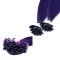 #DARK PURPLE U-tip Fusion Pre-Bonded Hair Extensions 50g/qty 20"