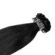 #1 JET BLACK U-tip Fusion Pre-Bonded Hair Extensions 50g/qty 20"/22"/24"