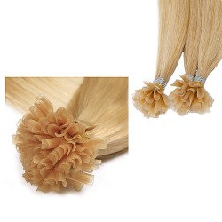 #16 HONEY BLONDE U-tip Fusion Pre-Bonded Hair Extensions 50g/qty 