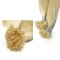 #24 SUNLIGHT BLONDE U-tip Fusion Pre-Bonded Hair Extensions 50g/qty 20"