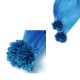 #BLUE U-Tip Pre-Bonded Fusion Hair Extensions 50g/qty 20"