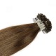 #3 DARK BROWN U-tip Fusion Pre-Bonded Hair Extensions 50g/qty 20"/22"/24"