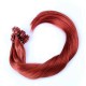 #130 COPPER ORANGE U-tip Fusion Pre-Bonded Hair Extensions 50g/qty 20"