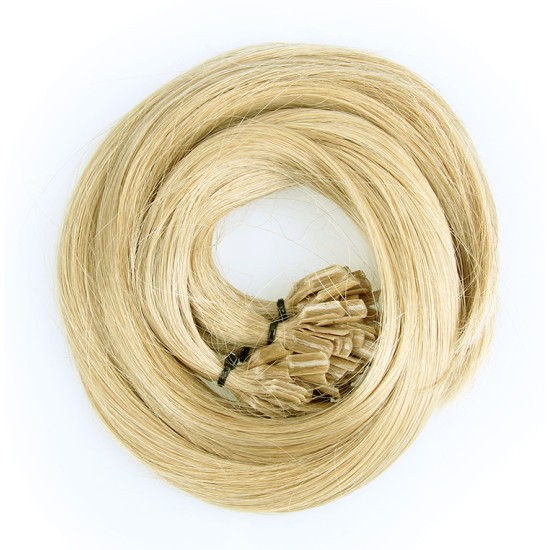 #22 BEACH BLONDE U-tip Fusion Pre-Bonded Hair Extensions 50g/qty 