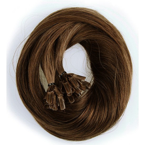#3 DARK BROWN U-tip Fusion Pre-Bonded Hair Extensions 50g/qty 20"/22"/24"