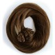 #3 DARK BROWN U-tip Fusion Pre-Bonded Hair Extensions 50g/qty 20"/22"/24"