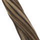 #3/22 DARK BROWN/BEACH BLONDE U-Tip Highlight Pre-Bonded Hair Extensions 50g/qty 20"