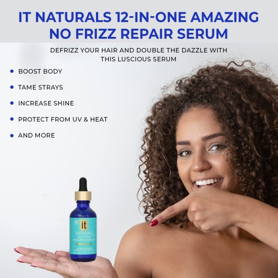 IT Naturals 12inOne Amazing Serum with Argan Oil 1.7 oz IT Naturals 12inOne Amazing Serum with Argan Oil 1.7 oz