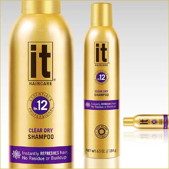 IT Essentials No. 12 Clear Dry Shampoo Aerosol - 6.5 oz IT Essentials No. 12 Clear Dry Shampoo Aerosol - 6.5 oz