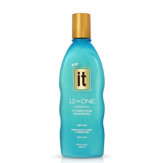 IT 12-in-ONE Hydrating Shampoo & Conditioner Bottle 10.2 oz / 300 ml