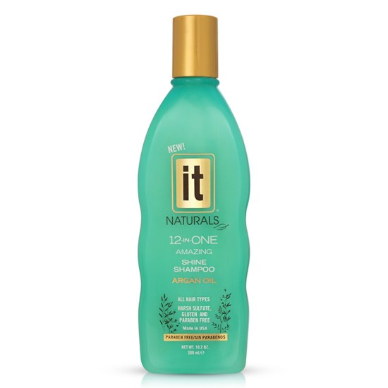 IT Naturals 12-in-ONE Argan Oil Shine Shampoo/Conditioner DUAL 10.2 oz / 300 ml IT Naturals 12-in-ONE Argan Oil Shine Shampoo/Conditioner DUAL 10.2 oz / 300 ml
