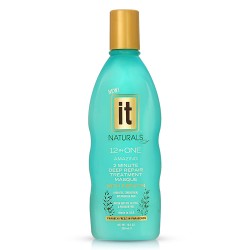 IT Naturals 12-in-ONE Argan Oil 2 Minutes Deep Repair Masque with Keratin 10.2 oz / 300 ml