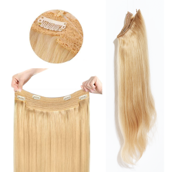PRE-ORDER ONLY! #22 BEACH BLONDE Halo Hair Extensions 100g 20"