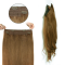 PRE-ORDER ONLY! #6 CHESTNUT BROWN Halo Hair Extensions 100g 20"