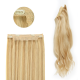 #12/60 LIGHT GOLDEN BROWN/PLATINUM BLONDE Halo Highlight Hair Extensions 100g 20"