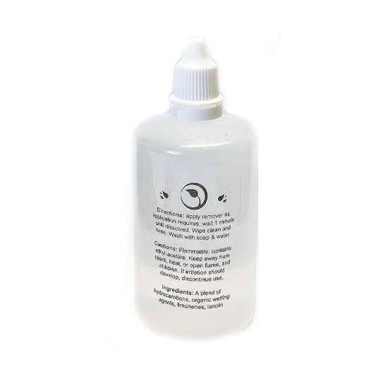 (Fast Act!) Adhesive Tape/Lace Wig Remover Solution Bottle 3oz White Cap (Fast Act!) Adhesive Tape/Lace Wig Remover Solution Bottle 3oz White Cap
