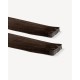 #2 DARKEST BROWN Invisible Tape-in Hair Extensions 10pcs/qty