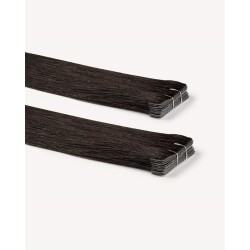 #1B NATURAL BLACK Invisible Hair Extensions 10pcs/qty 