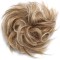 #27H613 Messy Bun Hair Extensions Synthetic Thick Donut Tousled Updo