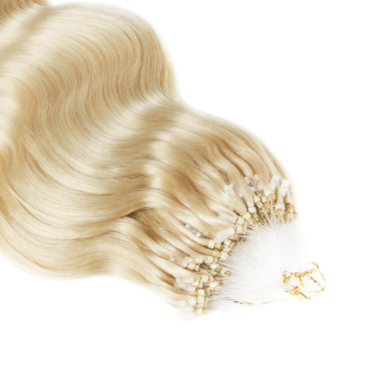 Micro Loop Hair Extensions - #22 Beach Blonde 50g Length 20" Micro Loop Hair Extensions - #22 Beach Blonde 50g Length 20"