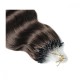 #2 DARKEST BROWN Micro Loop Hair Extensions 50g/qty 20"