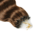 #4 CHOCOLATE BROWN Micro Loop Hair Extensions 50g/qty 20"