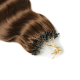 #4 CHOCOLATE BROWN Micro Loop Hair Extensions 50g/qty 20"