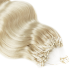 #613 PEARL BLONDE Micro Loop Hair Extensions 50g/qty 20"