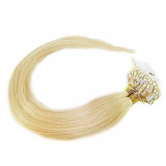 Color #22 BEACH BLONDE Micro Loop Hair Extensions 50 grams/Qty Length 20" Straight Color #22 BEACH BLONDE Micro Loop Hair Extensions 50 grams/Qty Length 20" Straight