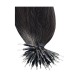 #1B NATURAL BLACK Nano Tip/Ring hair Extensions 50g Length 20/22" Straight #1B NATURAL BLACK Nano Tip/Ring hair Extensions 50g Length 20/22" Straight