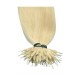 #613 PEARL BLONDE Nano Tip/Ring hair Extensions 50g Length 20" Straight #613 PEARL BLONDE Nano Tip/Ring hair Extensions 50g Length 20" Straight
