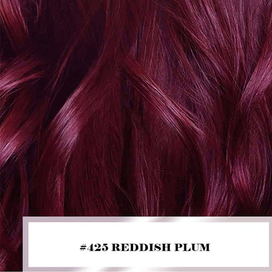 #425 REDDISH PLUM Tape-in Hair Extensions 20pcs/qty 20" 