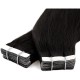 #1 Jet Black Tape Hair Extensions 20pcs/qty Lengths 20"/22"/24" #1 Jet Black Tape Hair Extensions 20pcs/qty Lengths 20"/22"/24"