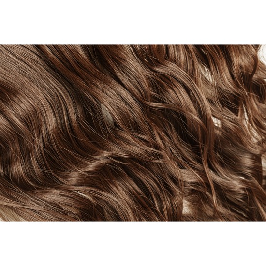 Micro Loop Hair Extensions - #4 Chocolate Brown 50g Length 20"