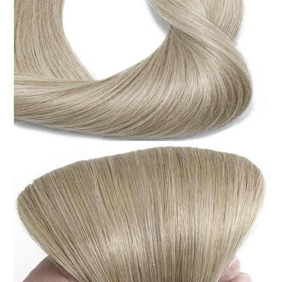 #18 ASH BLONDE  Tape-in Hair Extensions 20pcs/qty 20"/22"/24" 