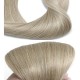 #18 ASH BLONDE Flat Track Weft Premium 6A Hair Extensions 100g 20"/22"