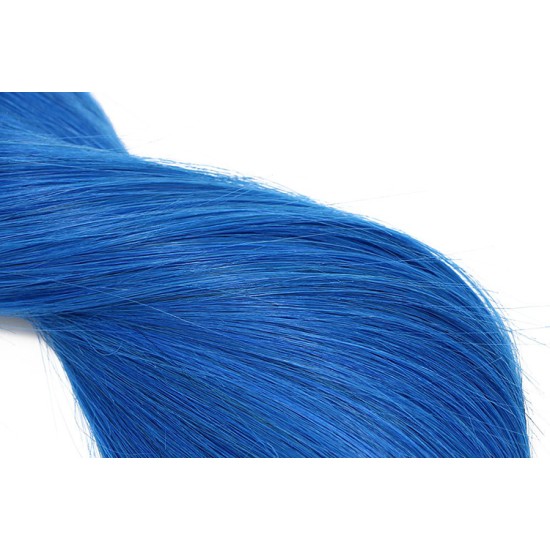 #BLUE Tape-in Hair Extensions 20pcs/qty 20"