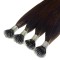 #2 DARKEST BROWN Nano Tip/Ring Hair Extensions 50g/qty 