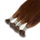 #4 CHOCOLATE BROWN Nano Tip/Ring hair Extensions 50g Length 20/22" Straight #4 CHOCOLATE BROWN Nano Tip/Ring hair Extensions 50g Length 20/22" Straight