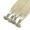 #60 PLATINUM BLONDE Nano Tip/Ring Hair Extensions 50g/qty 
