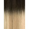 #3/22 DARK BROWN/BEACH BLONDE Nano Ring/tip Ombre Hair Extensions 50g/qty 20" 