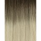 #8/18 ASH BROWN/ASH BLONDE Nano Ring/tip Ombre Hair Extensions 50g/qty 20" 