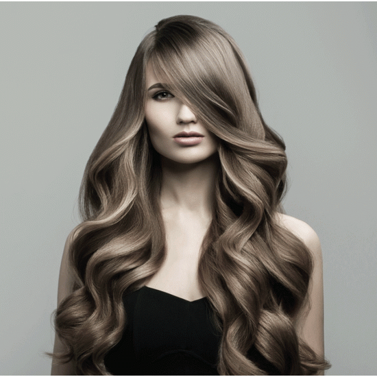 #8 ASH BROWN Nano Tip/Ring Hair Extensions 50g/qty  