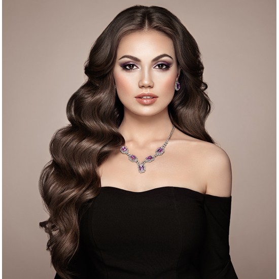 #2 DARKEST BROWN U-tip Fusion Pre-Bonded Hair Extensions 50g/qty 20"/22"/24"