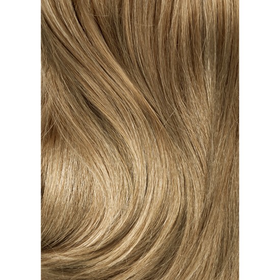 #8 ASH BROWN Pull-Thru Premium Hair Extensions 6A Hair Extensions 140g 20"/22"
